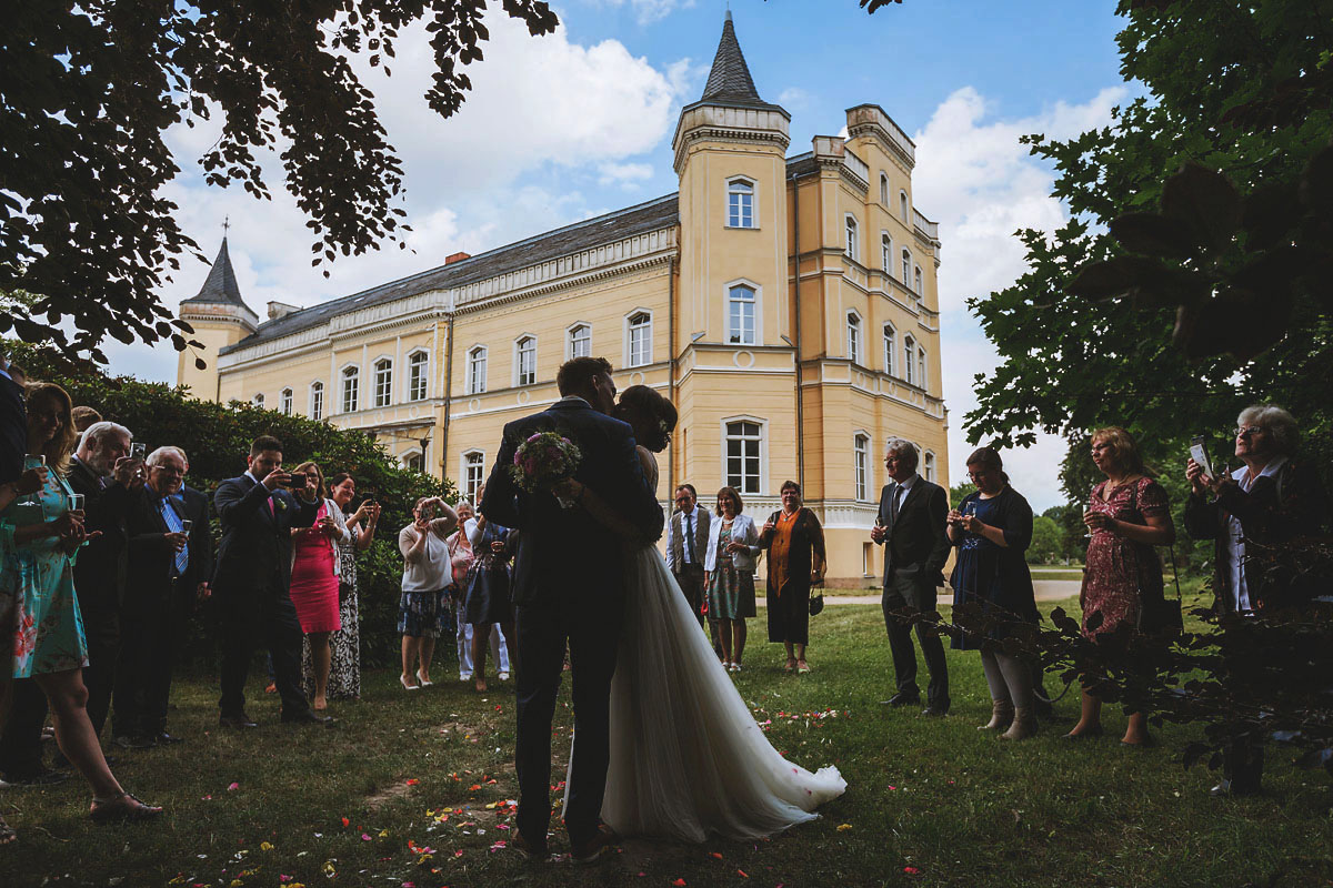 Hochzeitsfotograf Brandenburg Hochzeit Schloss Kroechlendorff